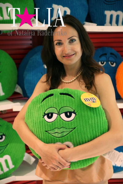 Магазин M&M's на Таймс Сквер в Нью-Йорке